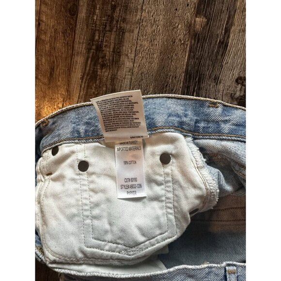 Agolde Parker Short in Rapture Light Wash Size 30 - Picture 7 of 8